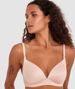Body Bliss Contour Maternity Wirefree Bra - Blush Pink