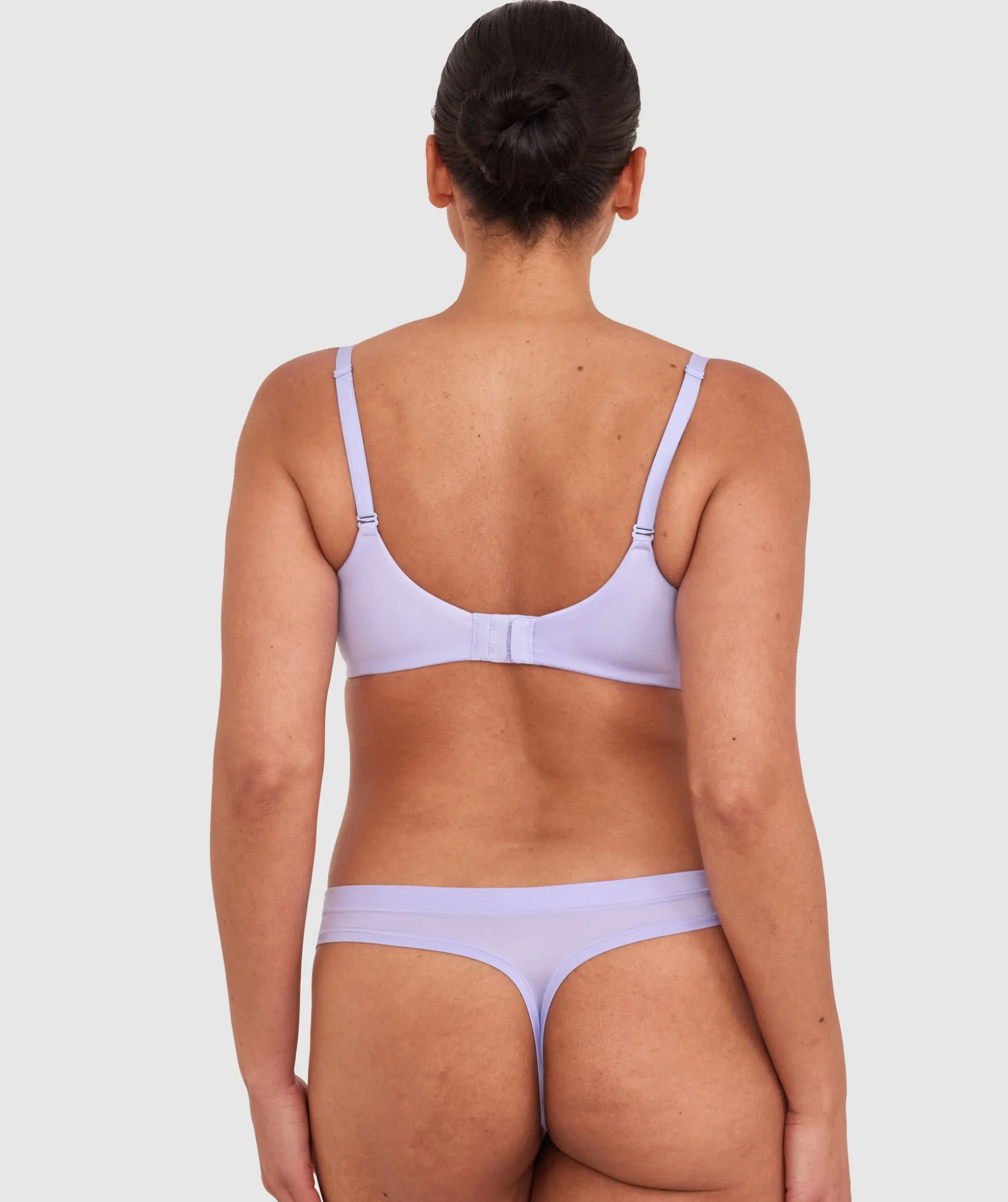 Body Bliss Contour Plunge Bra - Pale Blue
