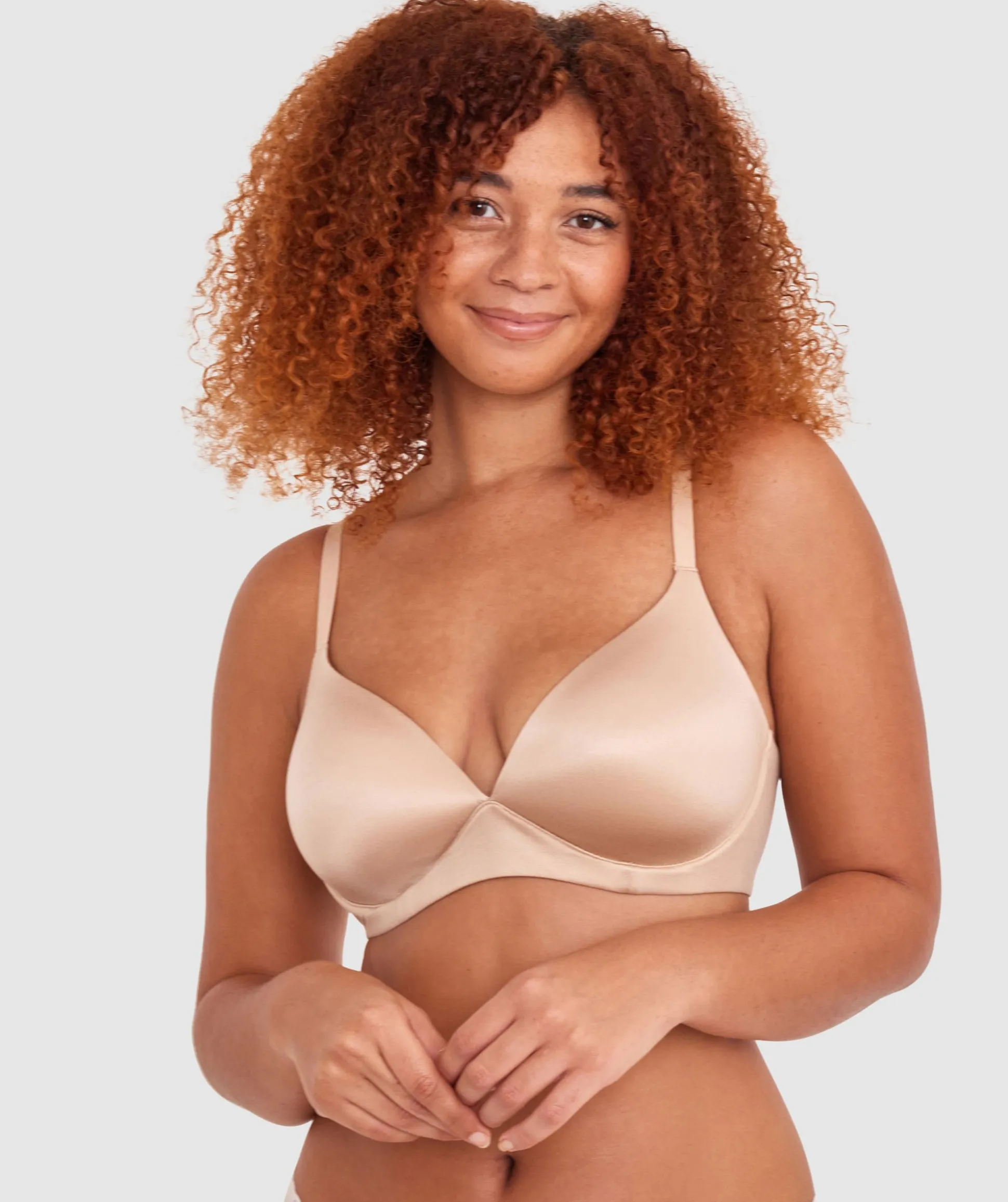 Body Bliss Contour Wirefree Bra - Nude 2