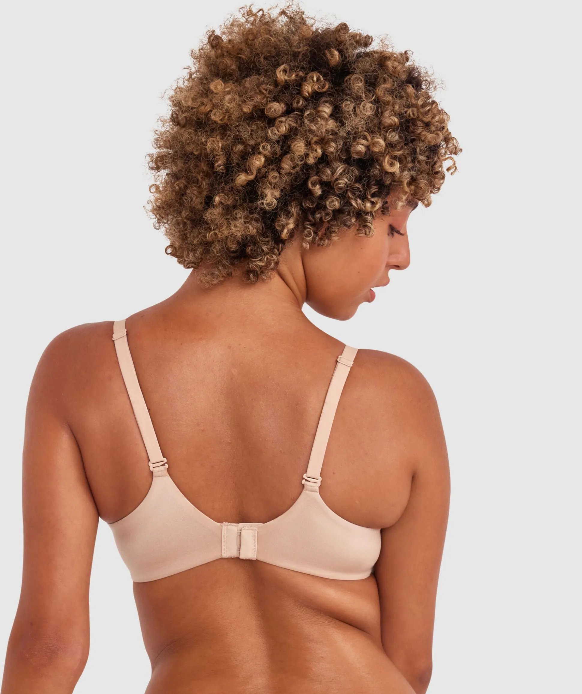 Body Bliss Full Cup Plunge Bra - Nude 2