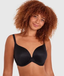 Body Bliss Full Cup Plunge Bra - Black