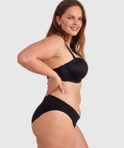 Body Bliss Full Cup Strapless Bra - Black