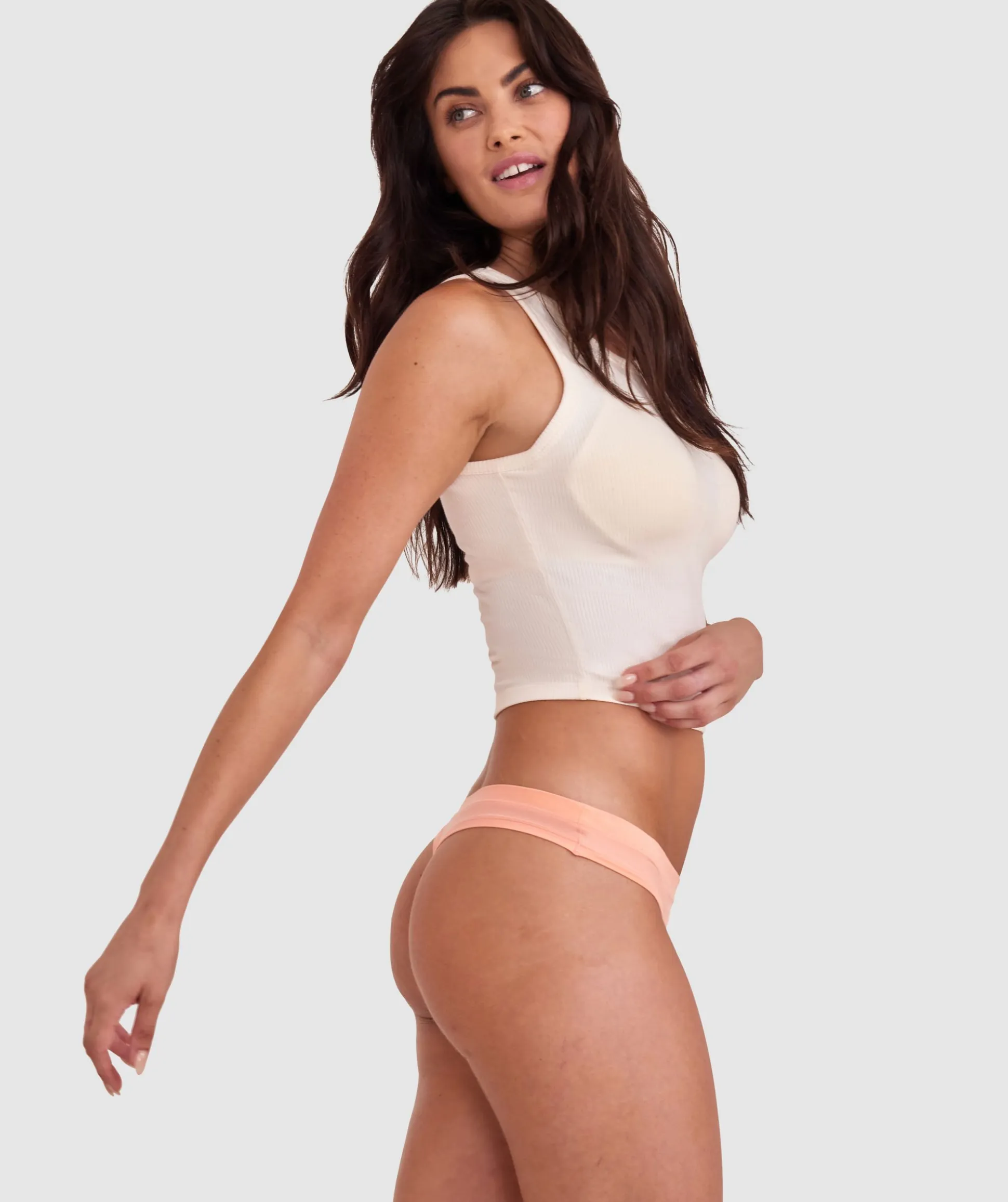 Body Bliss G-String - Light Coral