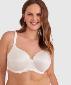 Body Bliss Lace Full Cup Bra - Ivory