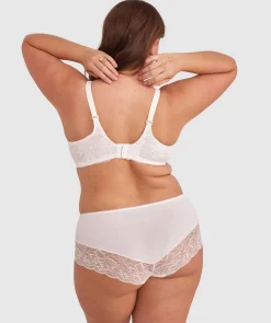 Body Bliss Lace Full Cup Bra - Ivory