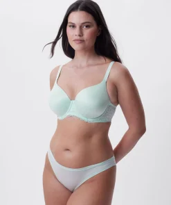 Body Bliss Lace Full Cup Bra - Mint Green