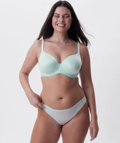 Body Bliss Lace Full Cup Bra - Mint Green