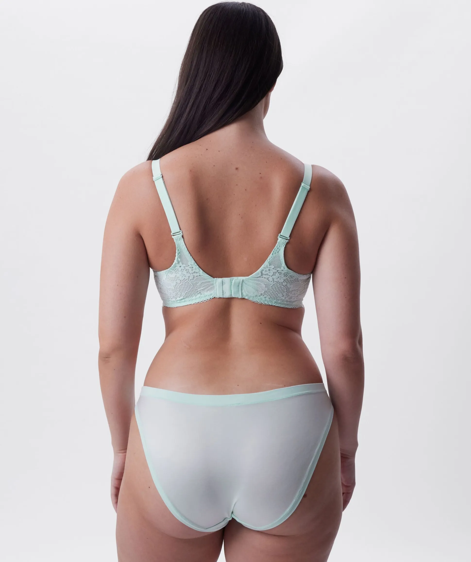 Body Bliss Lace Full Cup Bra - Mint Green