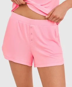Body Bliss Lounge Short-Pink