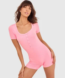 Body Bliss Romper - Pink