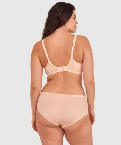 Body Bliss Shortie - Light Coral