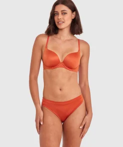 Body Bliss V-String Knicker - Rust