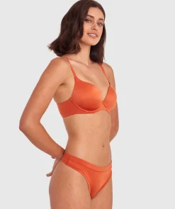 Body Bliss V-String Knicker - Rust