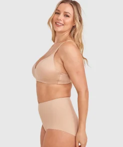 Body Bliss Wirefree Full Cup Bra - Nude