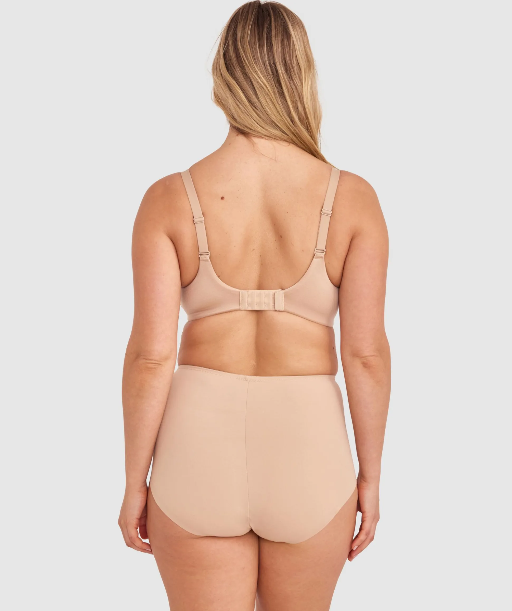 Body Bliss Wirefree Full Cup Bra - Nude