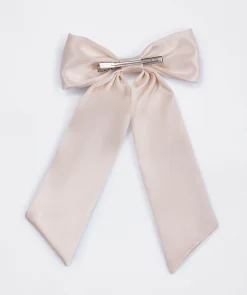 Bow Hair Clip - Ivory