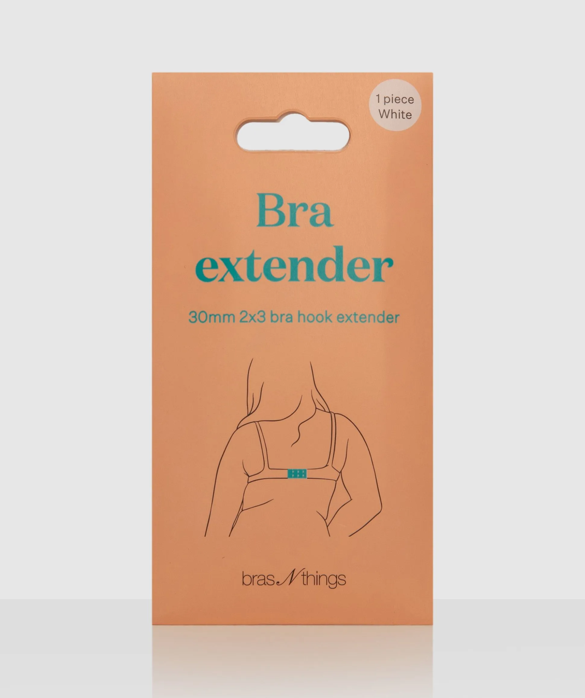 Bra Extender 2 X 3 Hook - Black
