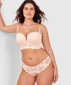 Brooklyn Brazilian Knicker - Oatmeal