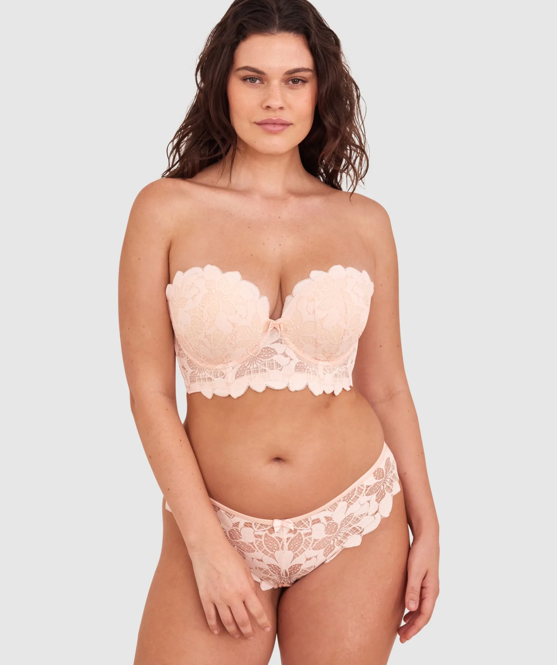 Brooklyn Brazilian Knicker - Oatmeal