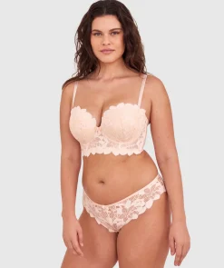 Brooklyn Brazilian Knicker - Oatmeal