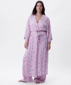 Cecilie Long Wrap - Print Floral
