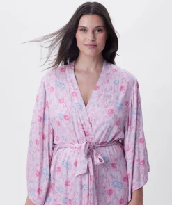 Cecilie Long Wrap - Print Floral