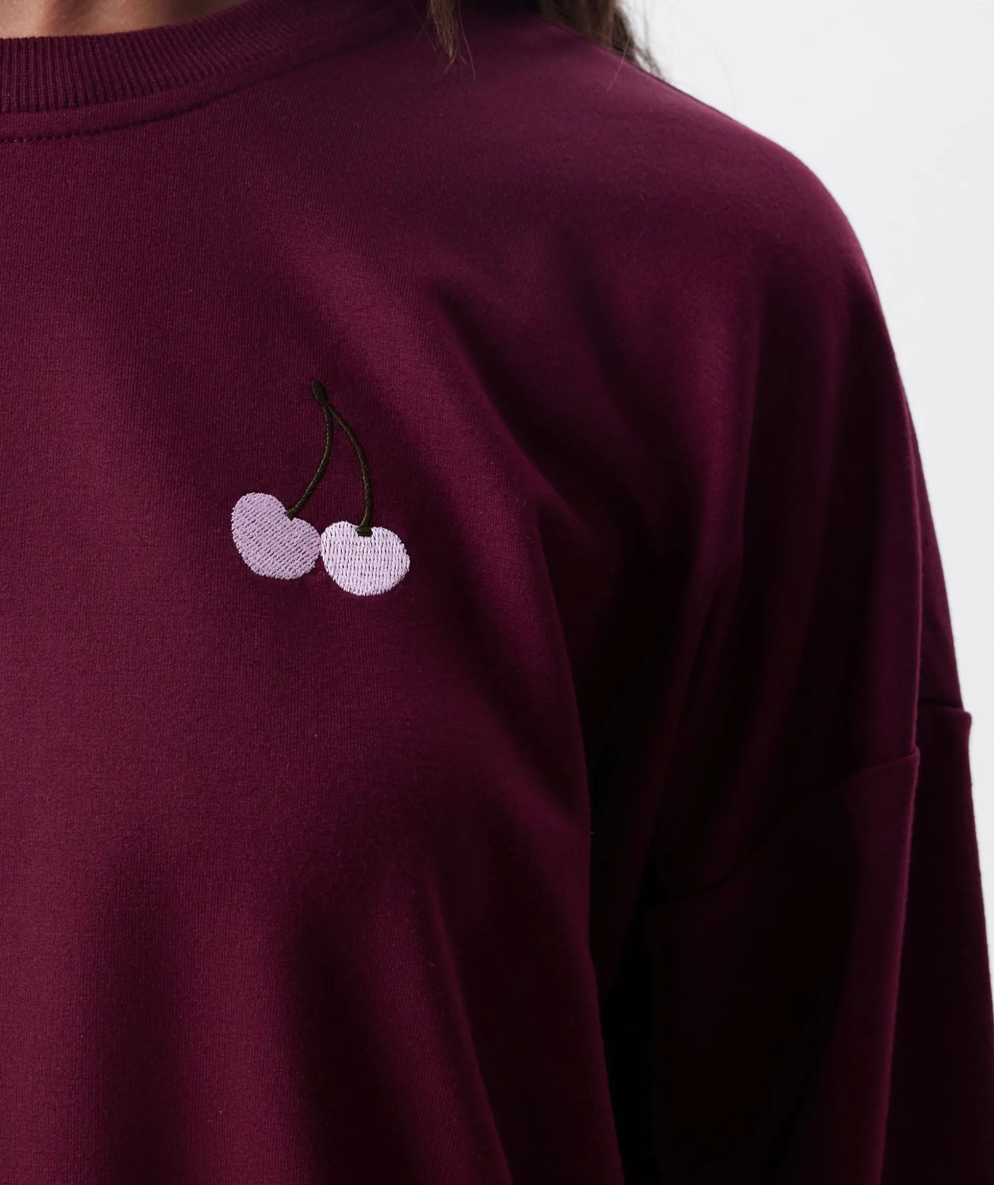 Cherry Sweet Jumper - Berry