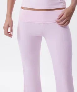 Chill Out Foldover Pant - Light Pink
