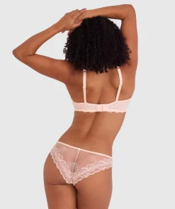 Chrissy Unlined Bra - Blush Pink