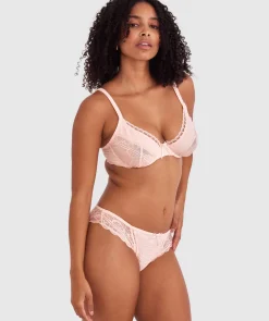 Chrissy Unlined Bra - Blush Pink