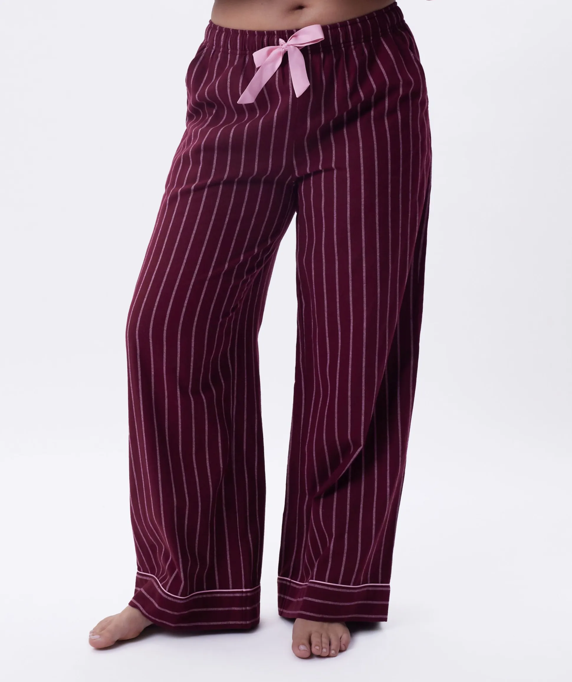 Claire Long Pant - Print Stripe