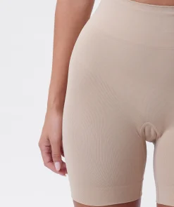 Cooling Seamfree High Waist Thigh Shaper - Nude 2