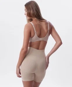Cooling Seamfree High Waist Thigh Shaper - Nude 2