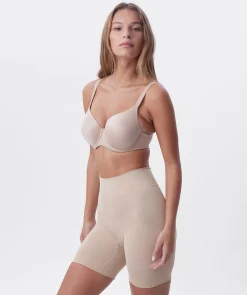 Cooling Seamfree High Waist Thigh Shaper - Nude 2