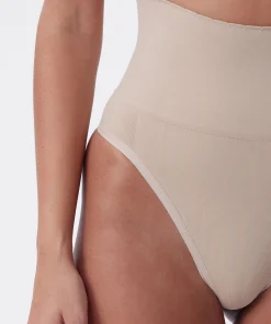 Cooling Seamfree High Waist V-String - Nude 2