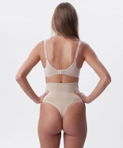 Cooling Seamfree High Waist V-String - Nude 2
