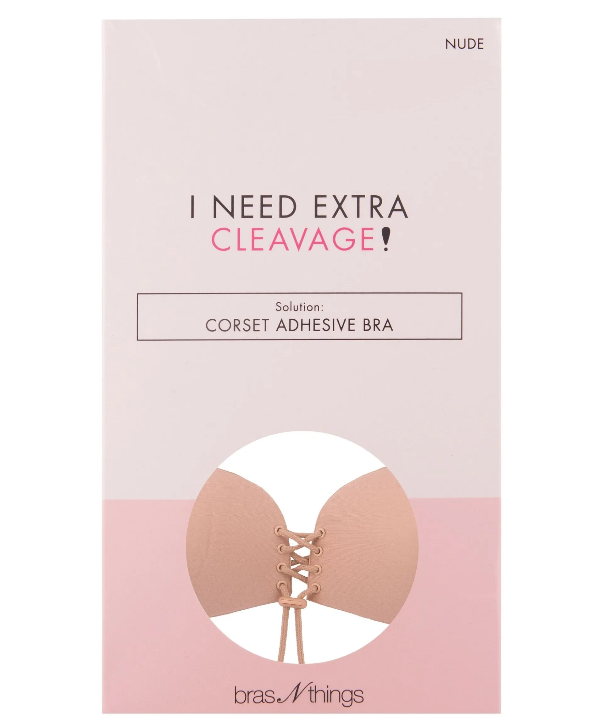 Corset Adhesive Bra - Nude