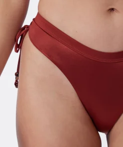 Corsica Brazilian Swim Bottom - Rust