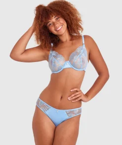Dani Underwire Bra - Light Blue