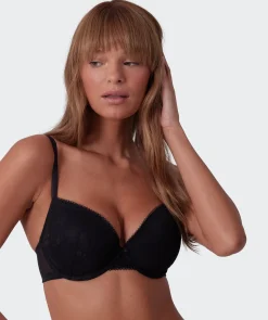 Drew Lightly Lined Contour Bra - Black