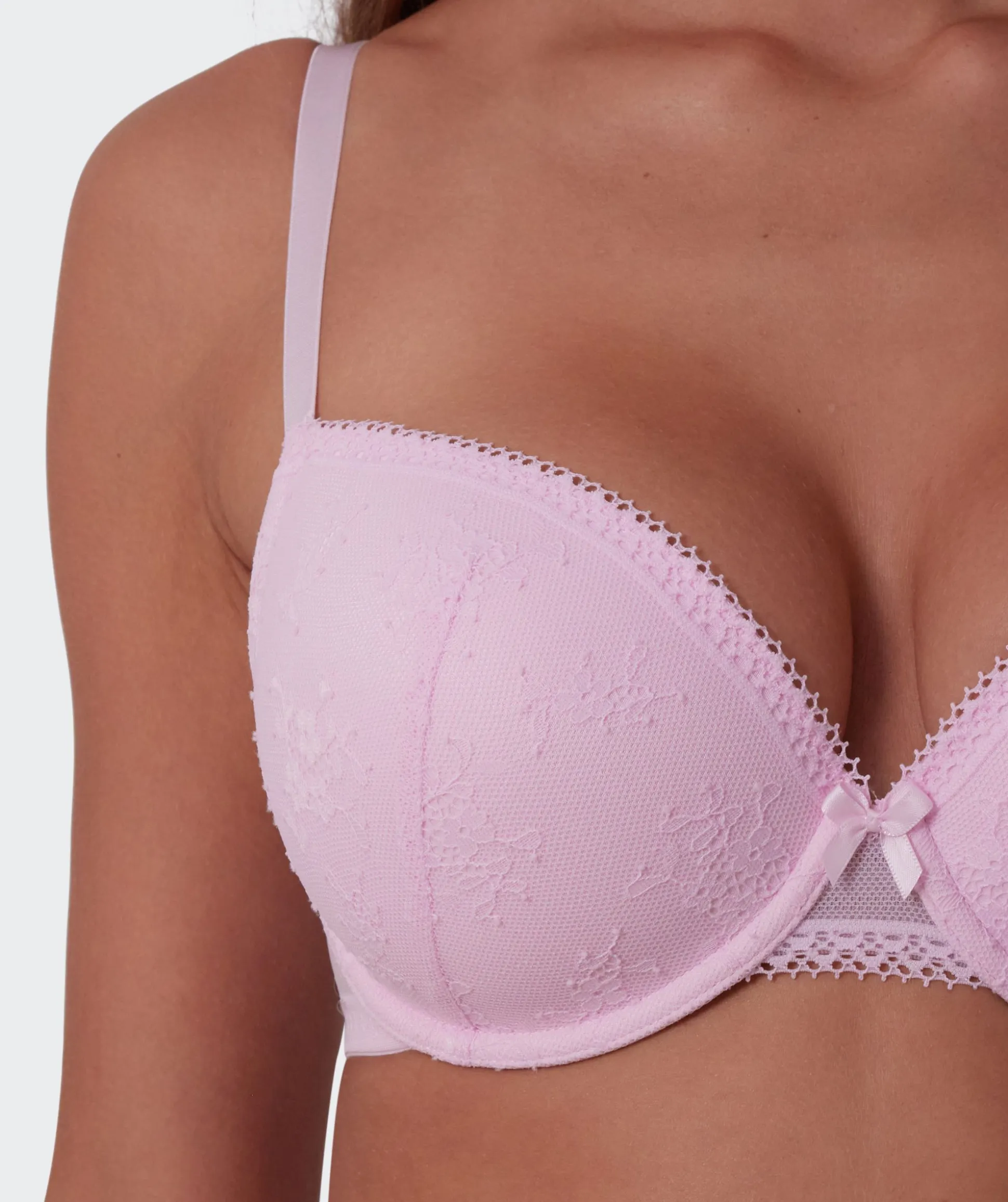 Drew Lightly Lined Contour Bra - Light Pink