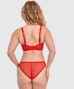 Dua Full Cup Bra - Red