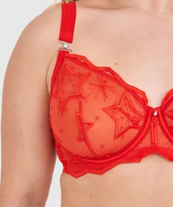 Dua Full Cup Bra - Red