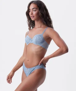 Dulcie Unlined Bra - Light Blue