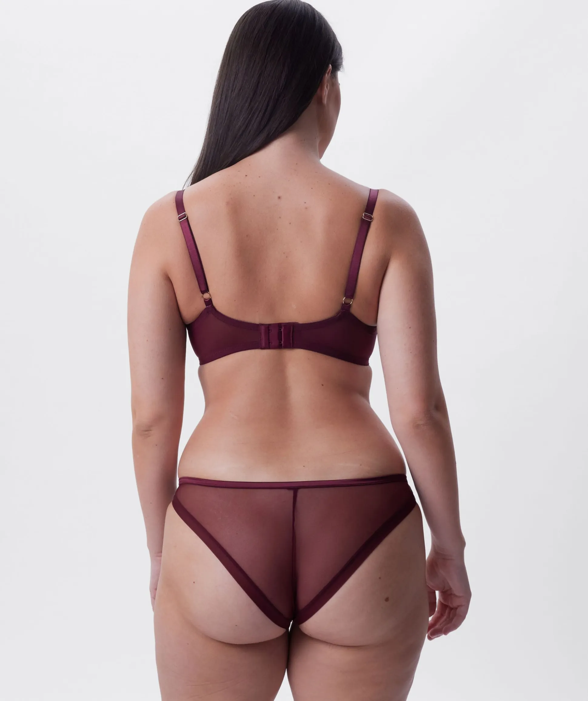 Edelweis Brazilian Knicker - Berry