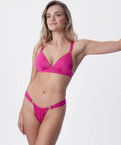 Elba Brazilian Swim Bottom - Pink