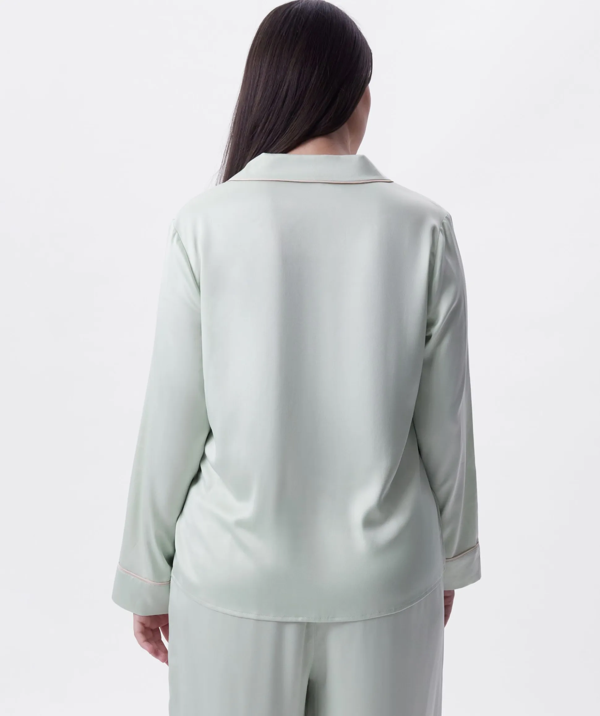 Elizabeth Long Sleeve Top - Light Green