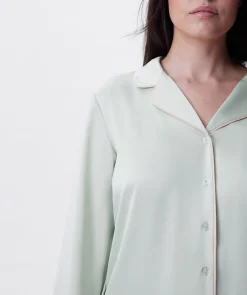 Elizabeth Long Sleeve Top - Light Green