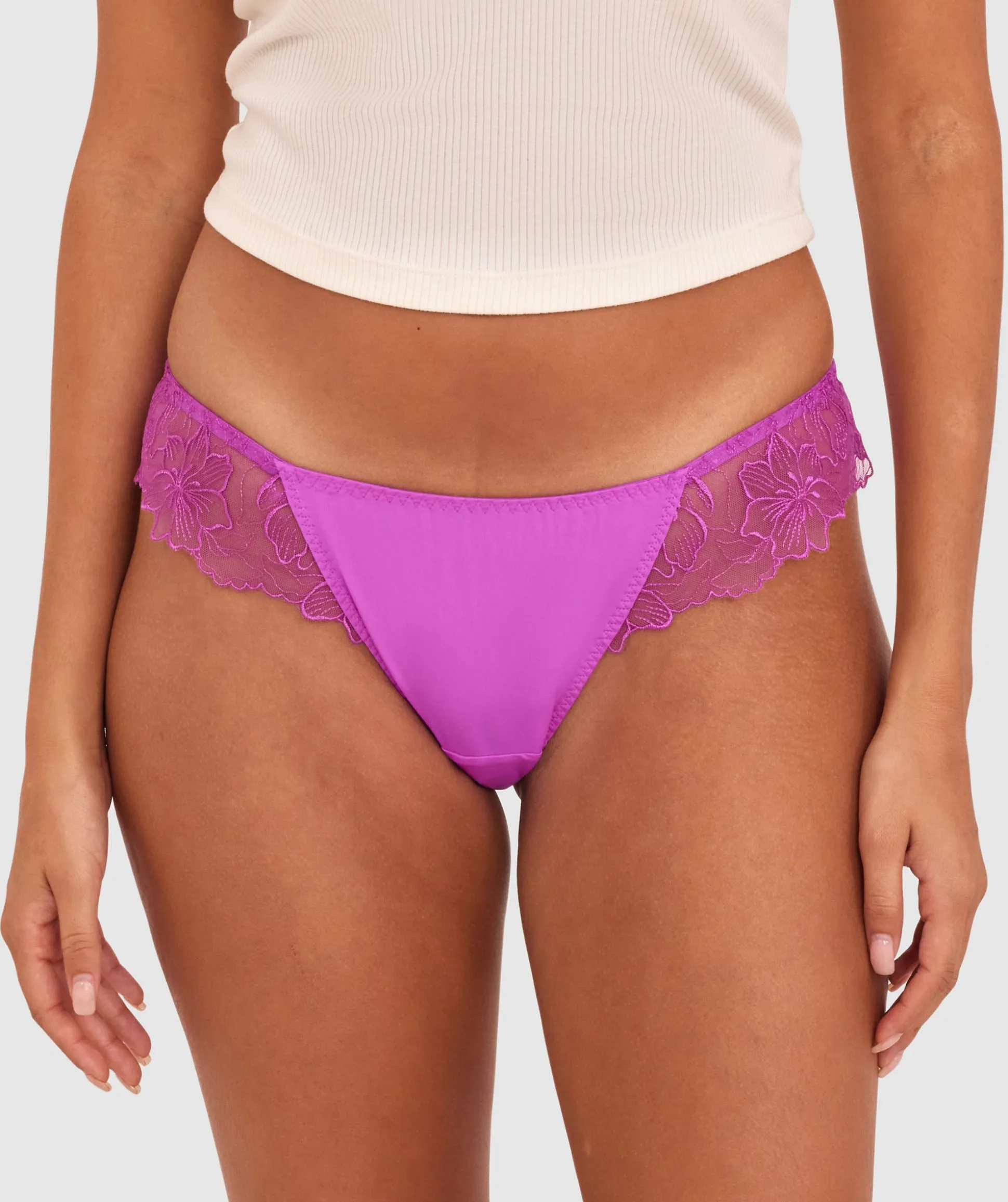 Ellery Brazilian Knicker - Purple
