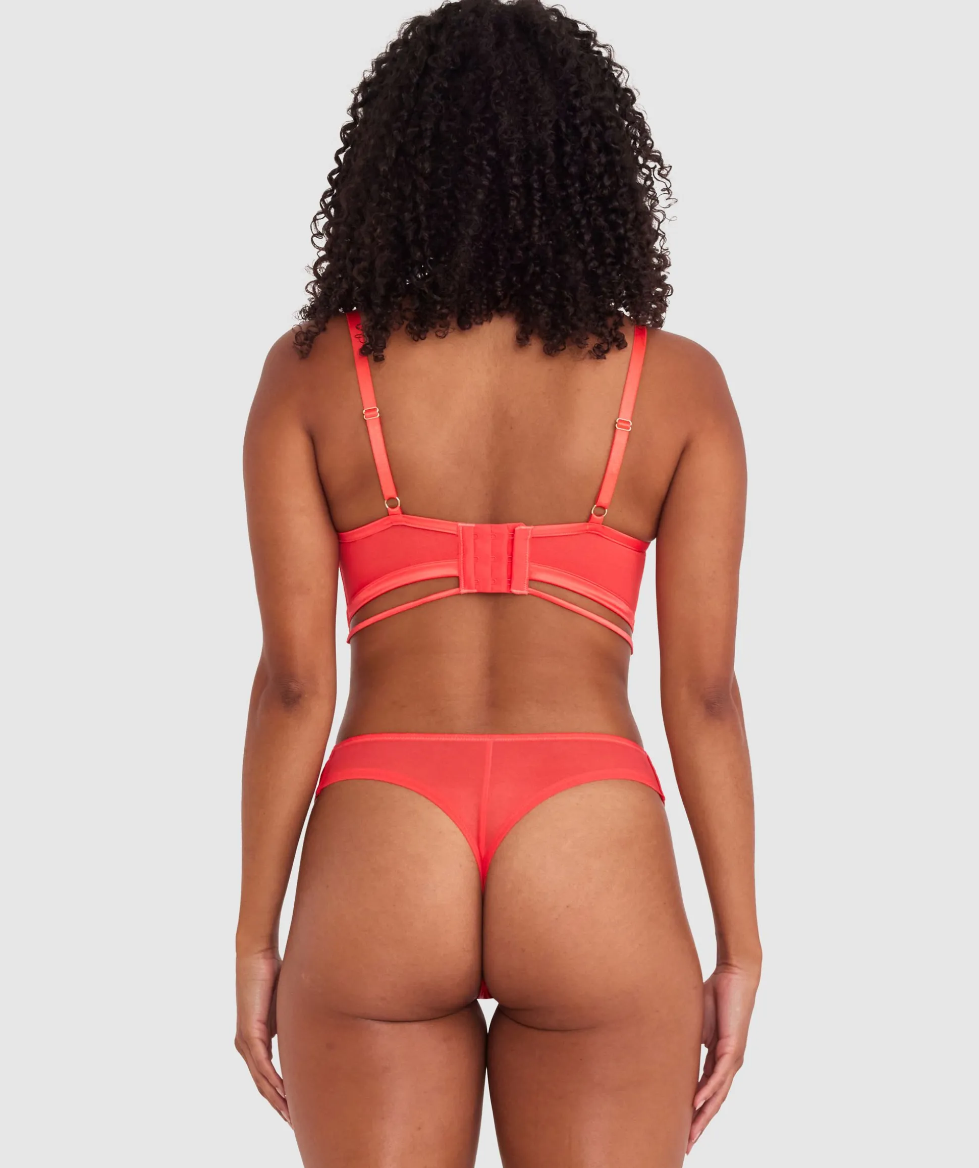 Ellie G String - Light Red